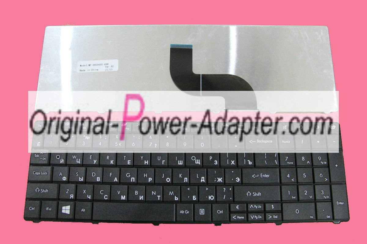 NEW GATEWAY Q5WTC Z5WT1 V5WT2 Russian keyboard RU #1050; #1083;